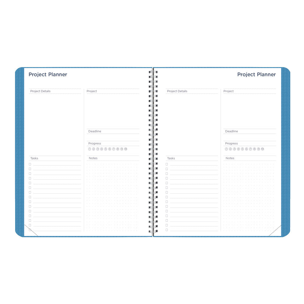 Academic Monthly Planner, DuraFlex, 2026 - 2027, English CA701V.BLU-27 #color_blue