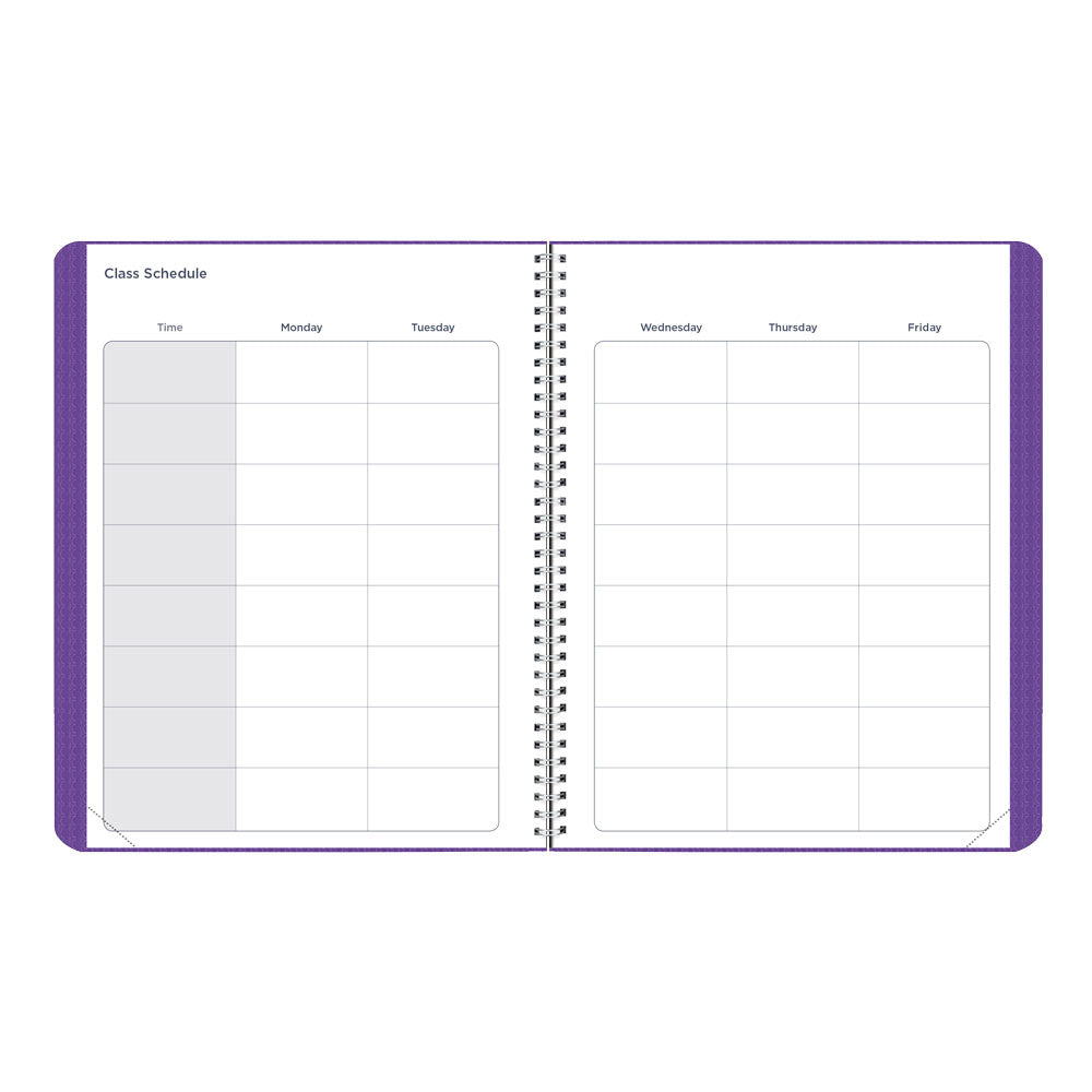 Academic Monthly Planner, DuraFlex, 2026 - 2027, English CA701V.PUR-27 #color_purple