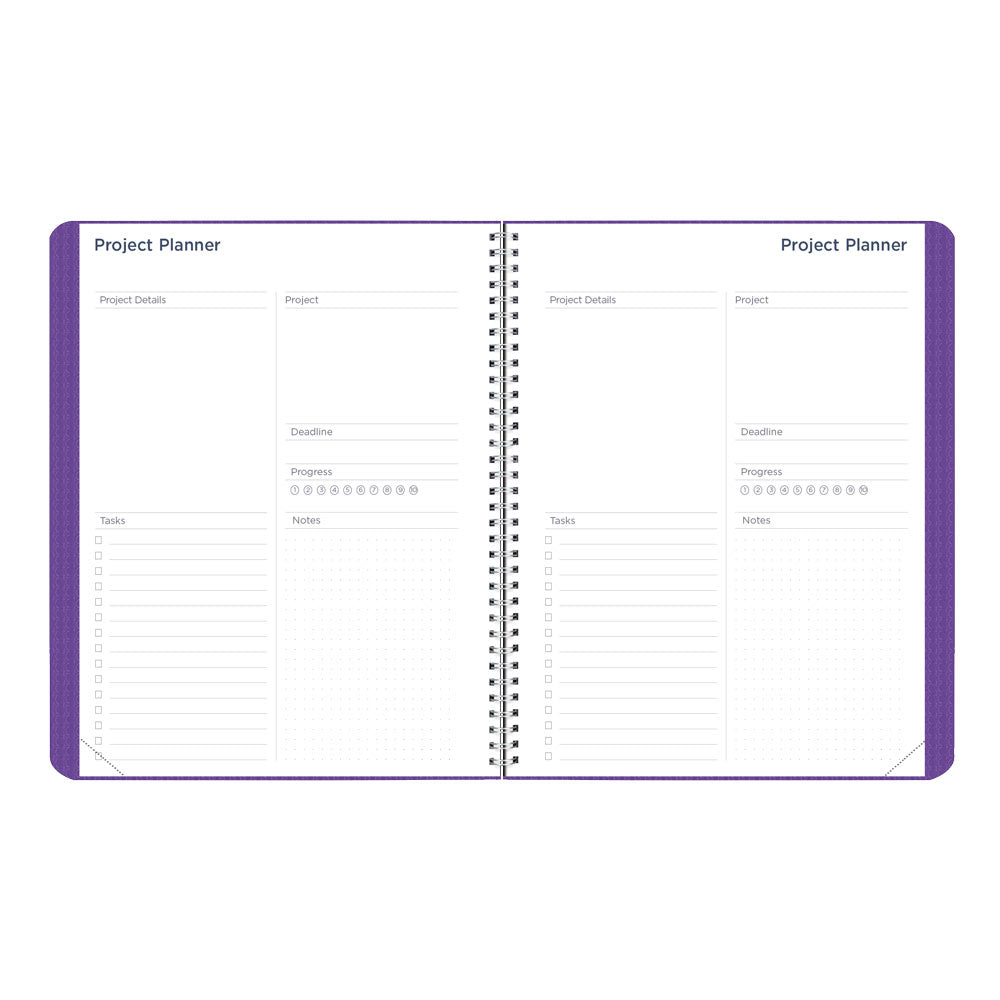 Academic Monthly Planner, DuraFlex, 2026 - 2027, English CA701V.PUR-27 #color_purple