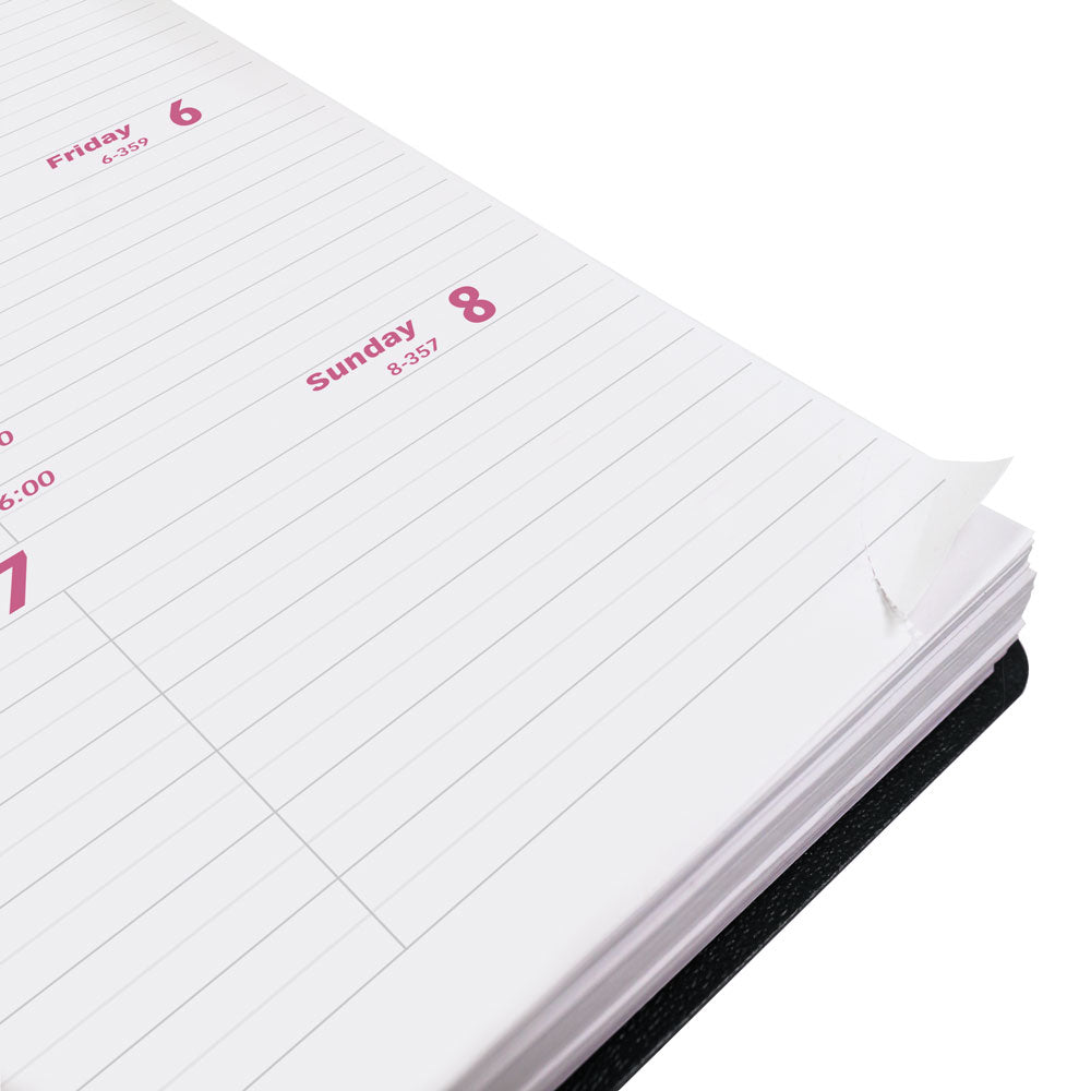 Essential Weekly Appointment Book, 2027, Black CB100.BLK-27 Brownline