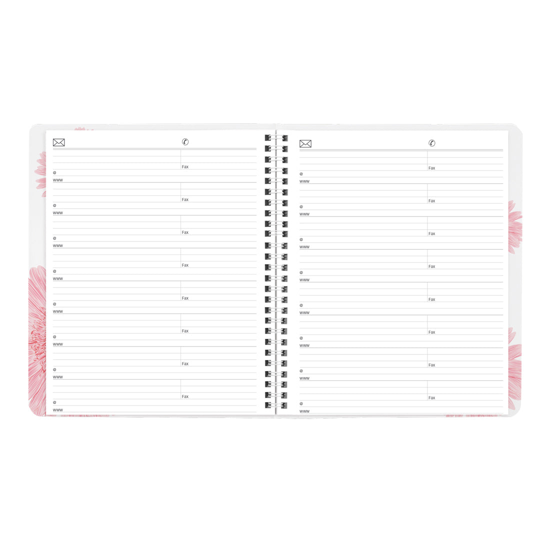 Pink Daisy Monthly Planner 2024