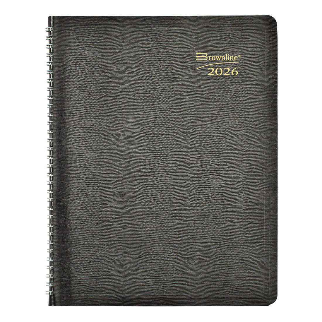Brownline Essential Monthly Planner, Black, 2026 CB1260.BLK-26