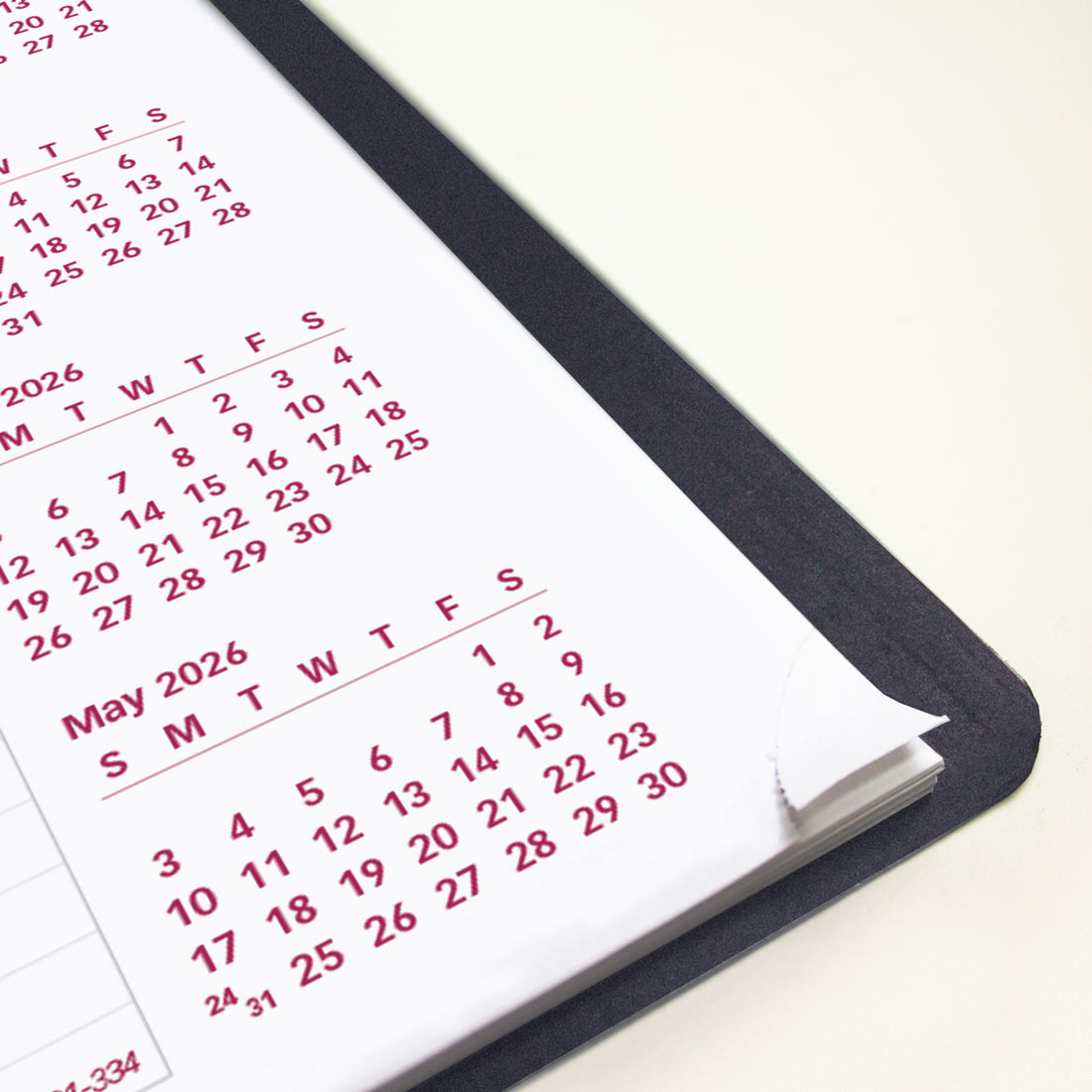 Brownline Essential Monthly Planner, Black, 2026 CB1260.BLK-26