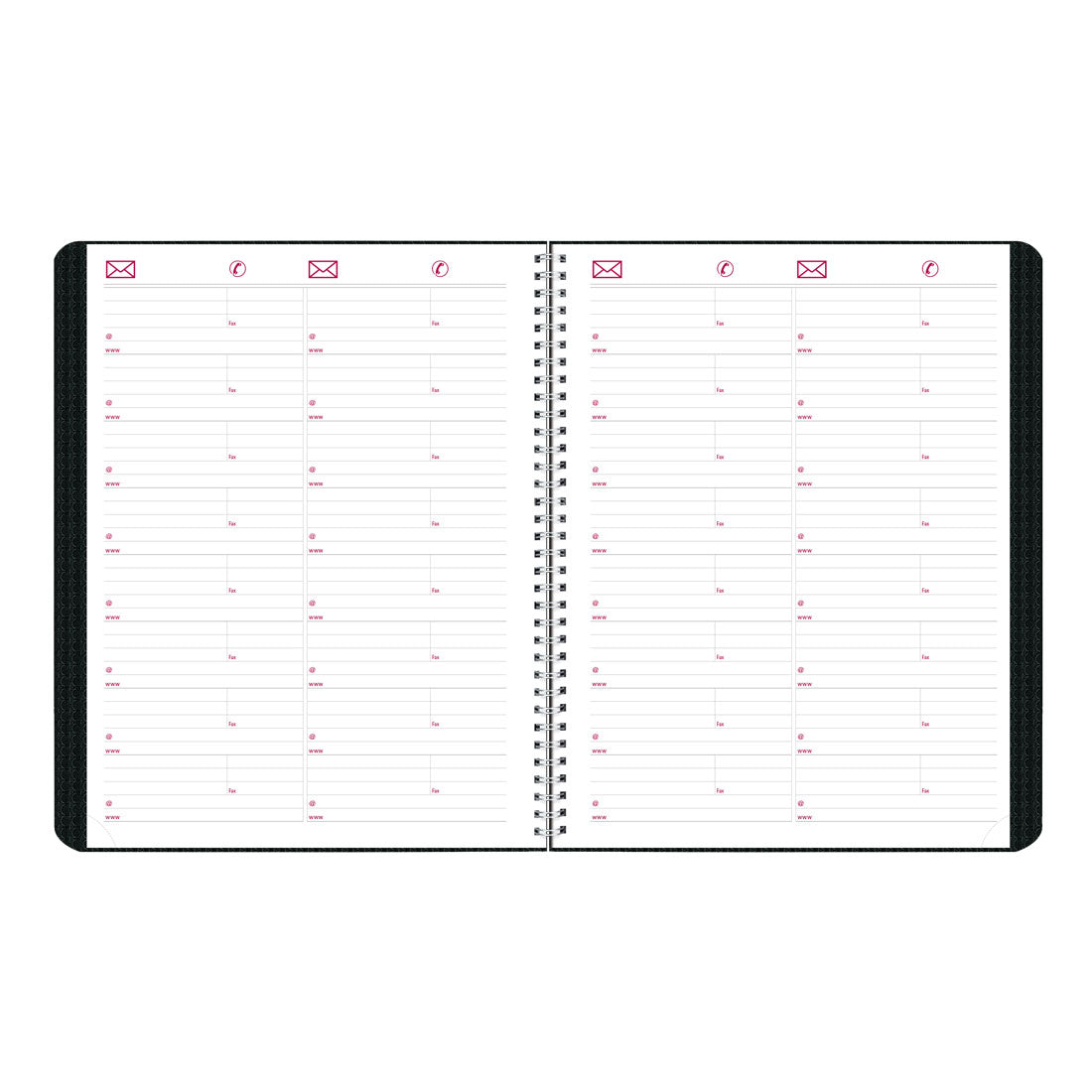 Duraflex Monthly Planner 2025, English (CB1262V.BLK-25)