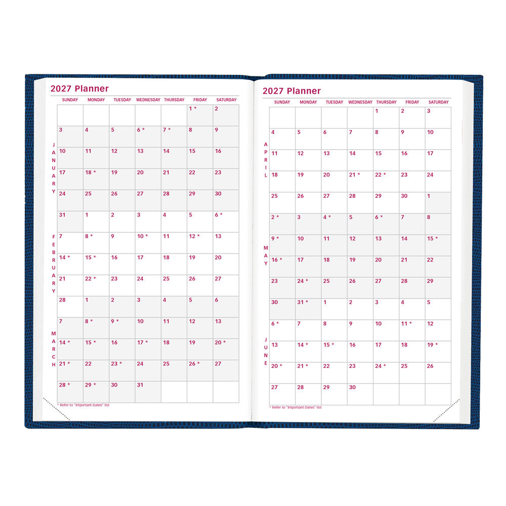 Traditional Daily Appointment Book, 2027, Assorted CB301.ASX-27 Brownline