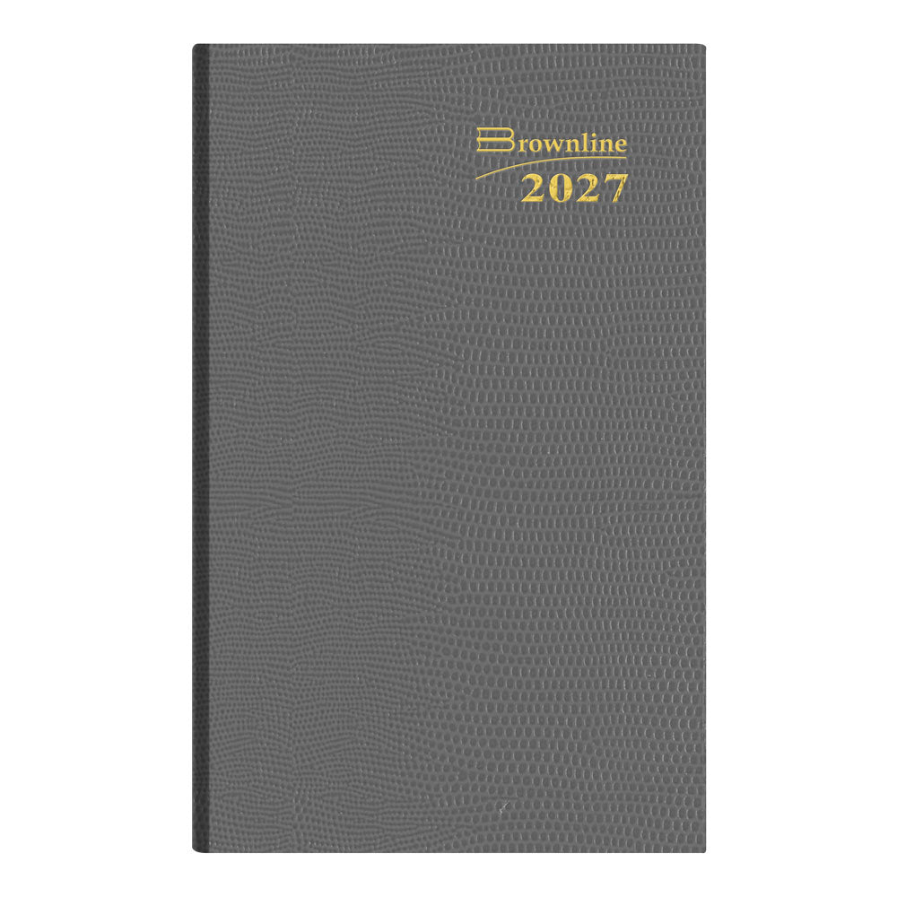 Traditional Weekly Appointment Book, 2027, Assorted CB303.ASX-27 Brownline