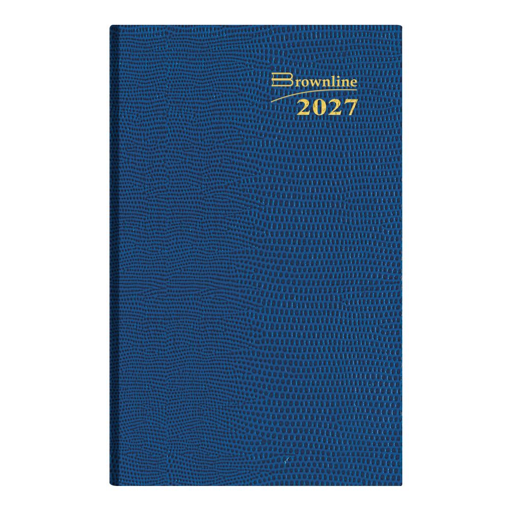 Traditional Weekly Appointment Book, 2027, Assorted CB303.ASX-27 Brownline
