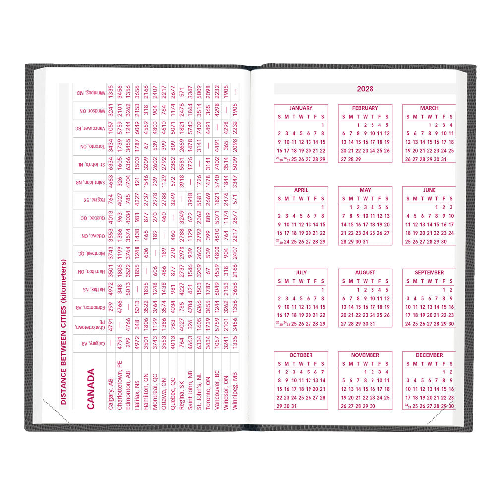 Traditional Weekly Appointment Book, 2027, Assorted CB303.ASX-27 Brownline