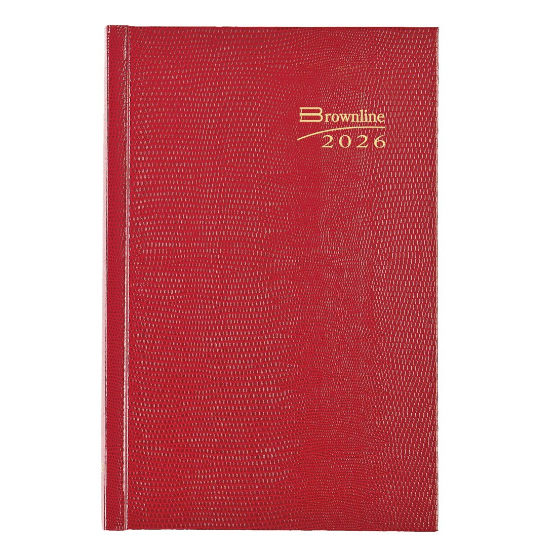 Brownline Daily Planner, Untimed, 2026, Red CB387.RED-26 #color_red