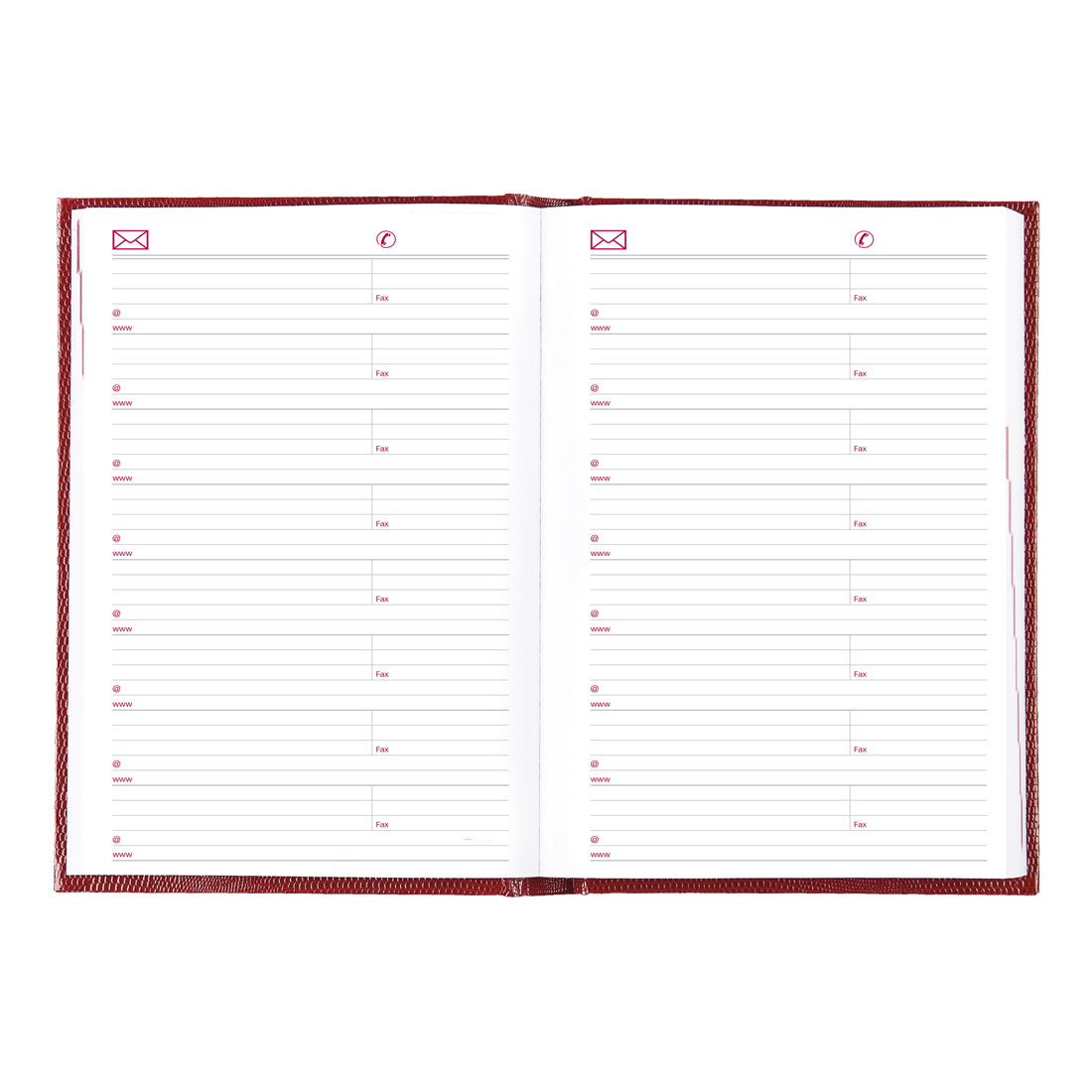 Brownline Daily Planner, Untimed, Red, 2026 CB389.RED-26