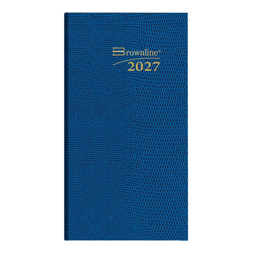 Traditional Daily Appointment Book, 2027, Assorted CB401.ASX-27 Brownline