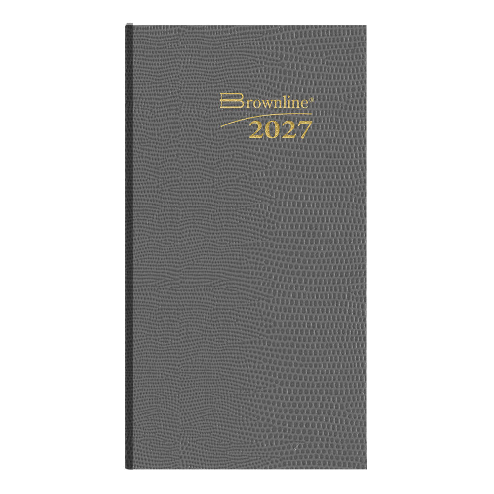 Traditional Weekly Appointment Book, 2027 , Assorted CB403.ASX-27 Brownline