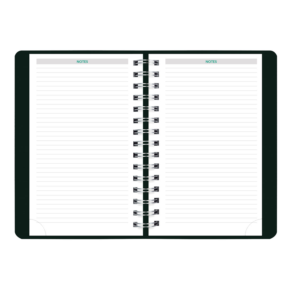 Brownline EcoLogix® Daily Planner, Black, 2026 CB410W.BLK-26