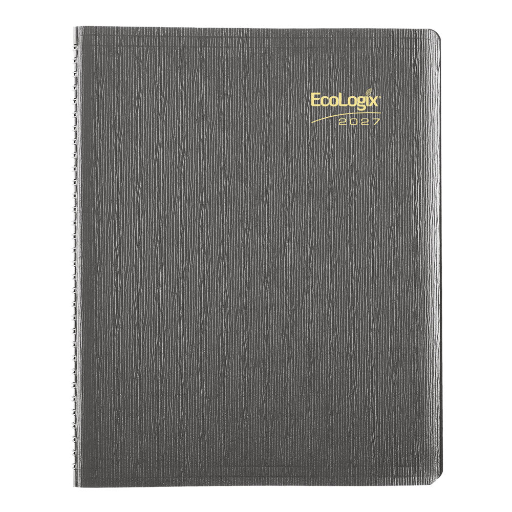 EcoLogix® Weekly Appointment Book, 2027 CB425W.BLK-27 Brownline