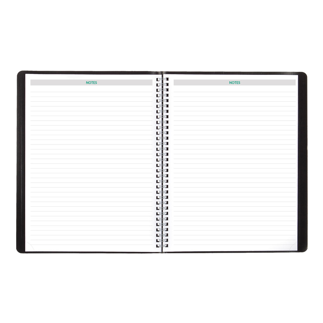 Brownline EcoLogix® Monthly Planner, Black, 2026 CB435W.BLK-26