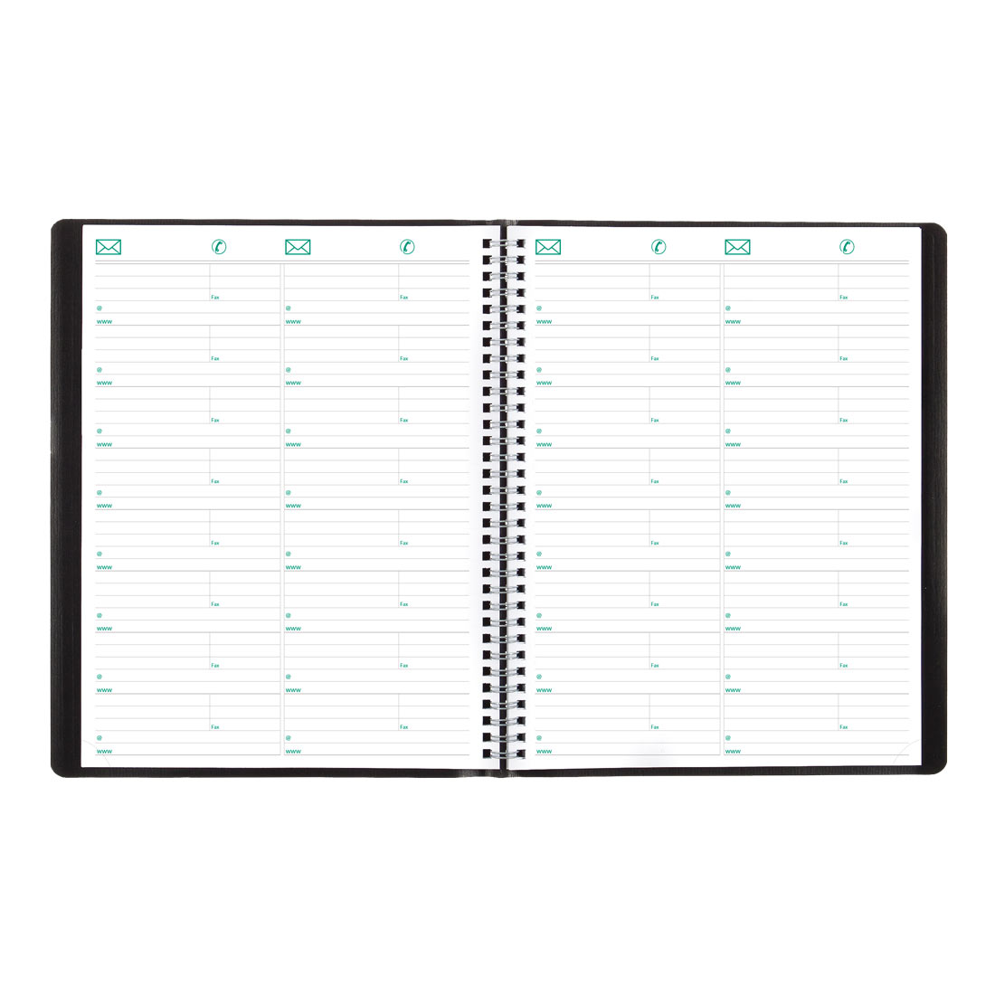 Brownline EcoLogix® Monthly Planner, Black, 2026 CB435W.BLK-26