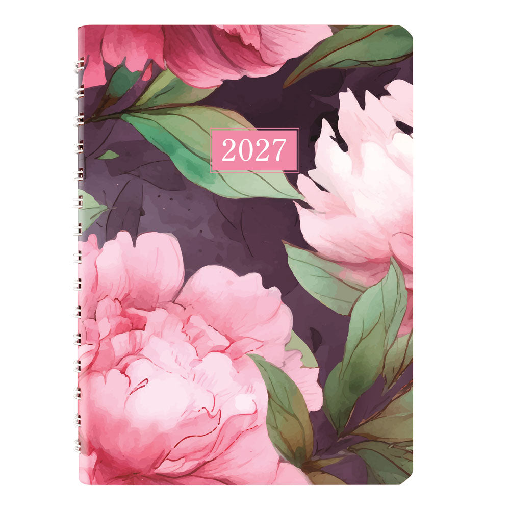 Pink Daily/Monthly Appointment Book, 2027, Pink CB634G.05-27 Brownline