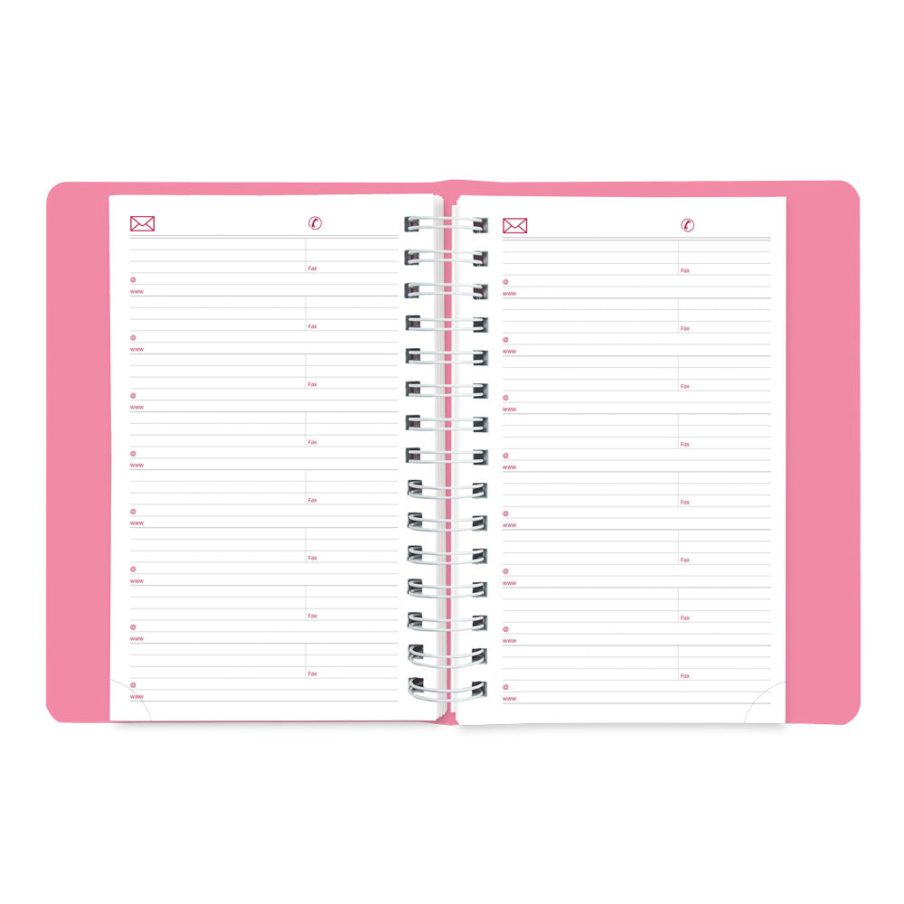 Pink Daily/Monthly Appointment Book, 2027, Pink CB634G.05-27 Brownline