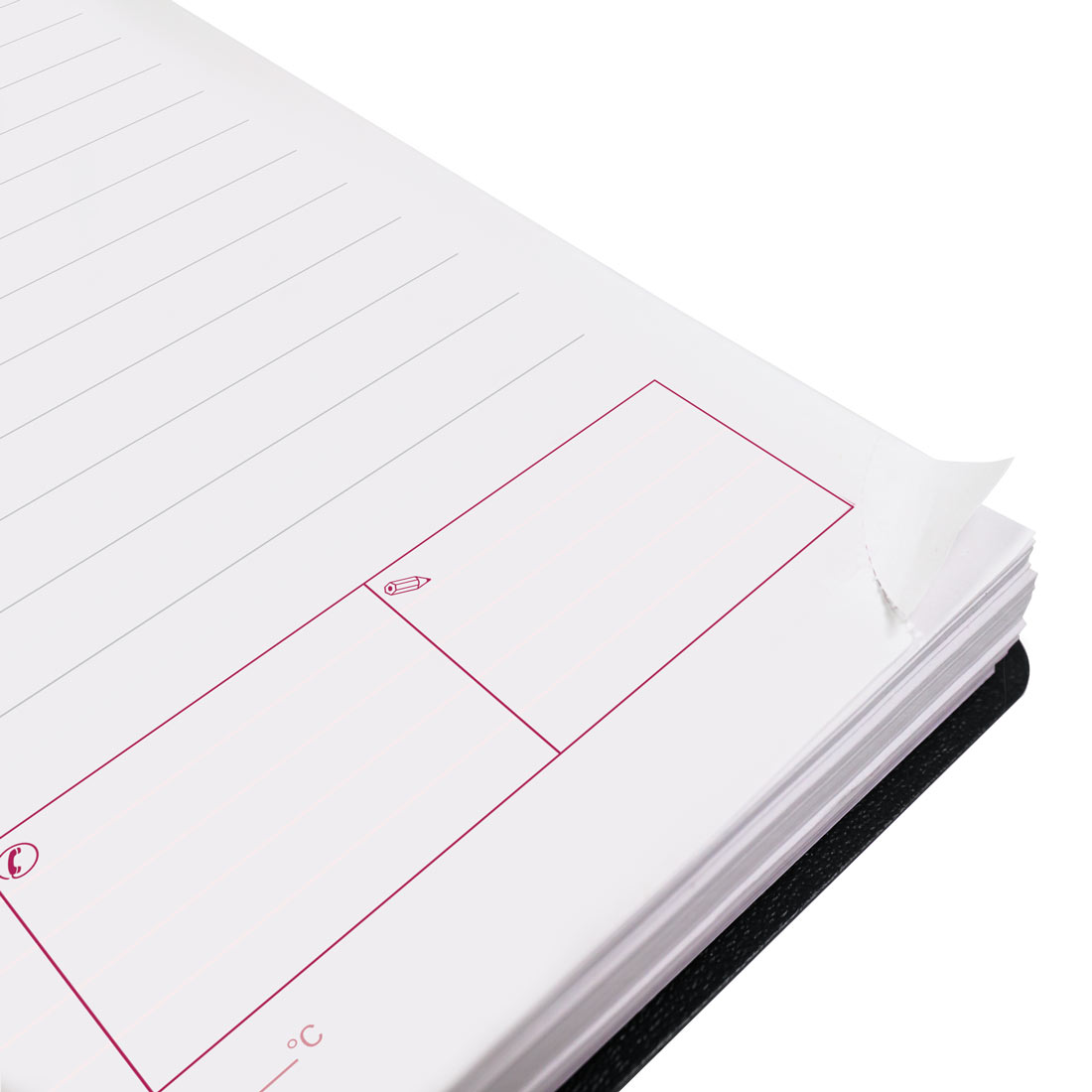 Brownline DuraFlex Daily Planner, 2026 CB634V.BLK-25, CB634V.PUR-25, CB634V.RAS-25 #color_black
