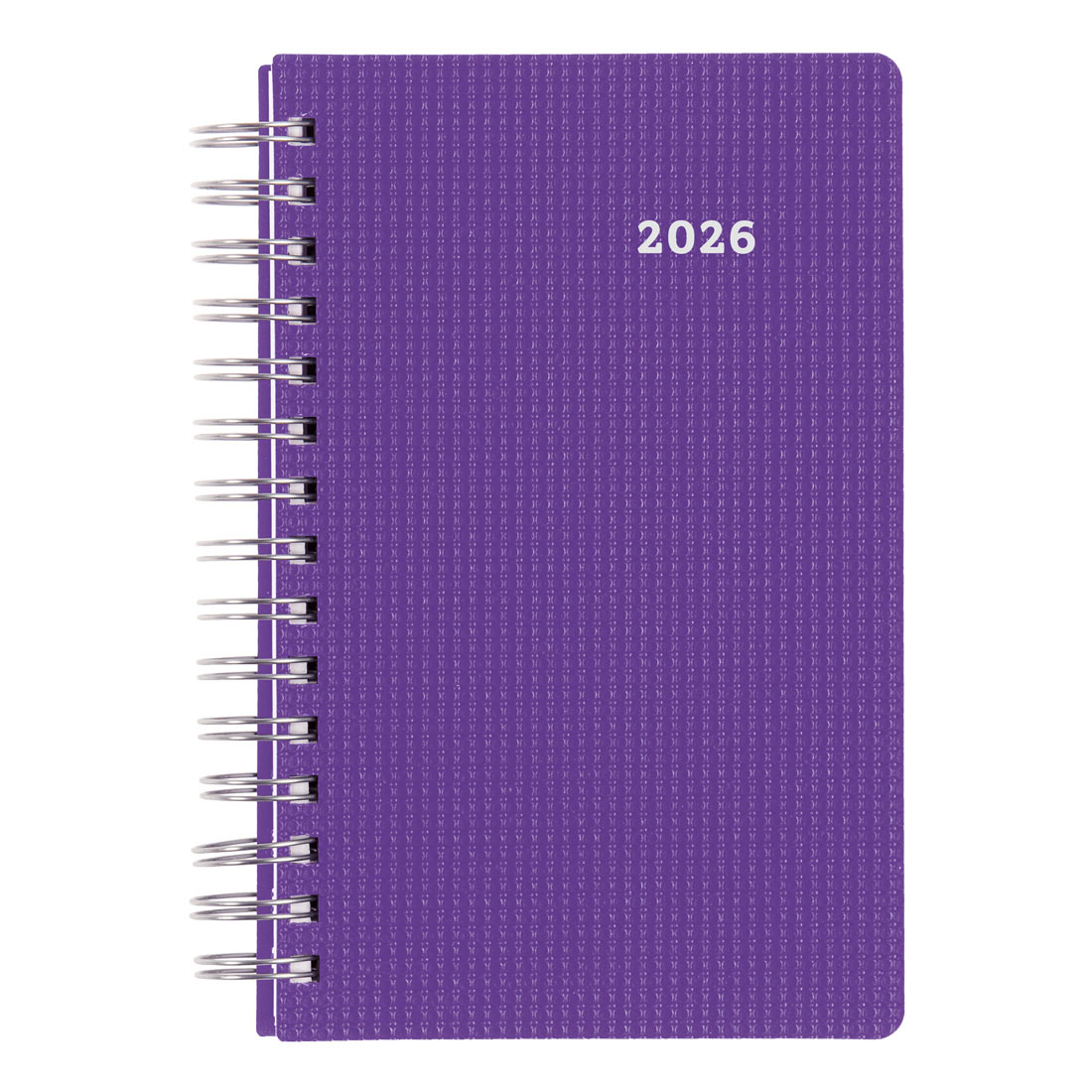 Brownline DuraFlex Daily Planner, 2026 CB634V.BLK-25, CB634V.PUR-25, CB634V.RAS-25 #color_purple