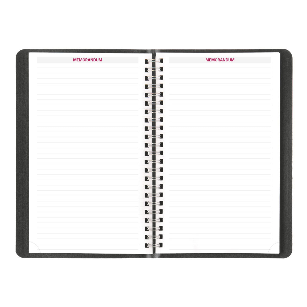 Essential Weekly Appointment Book, 2027, Black CB75.BLK-27 Brownline