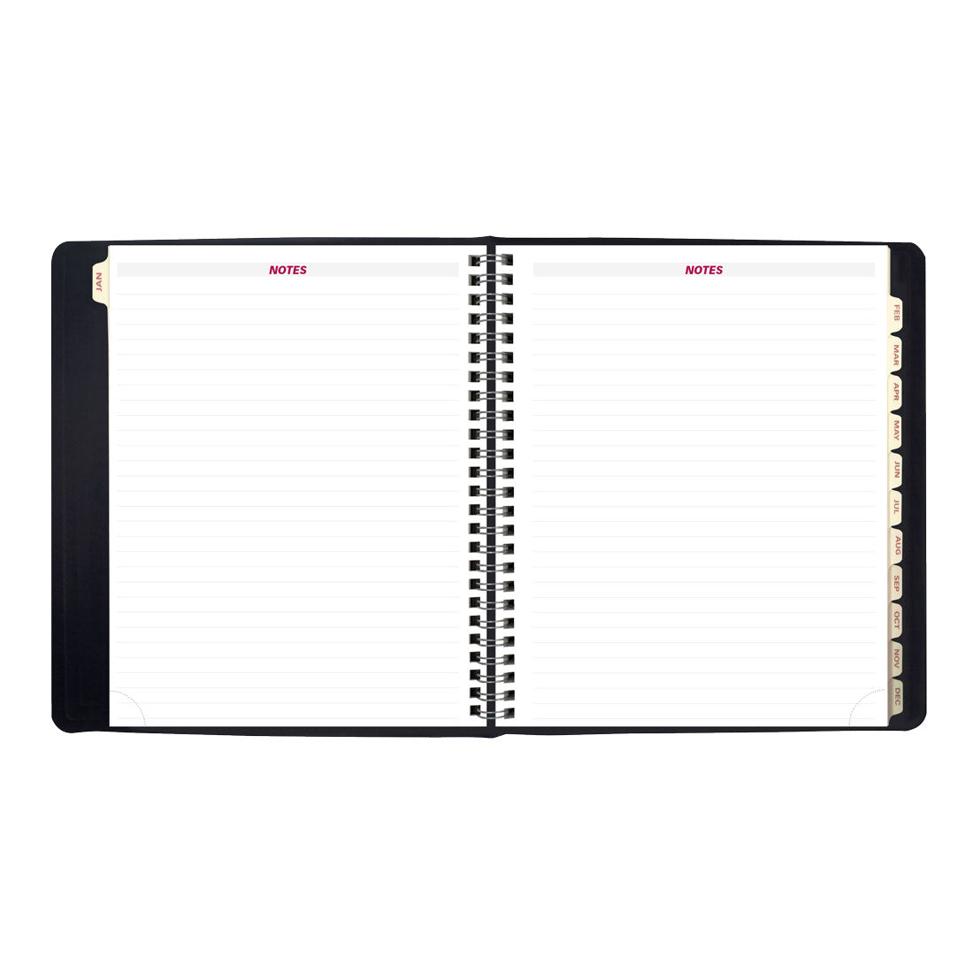 Essential Weekly Planner 2025, English, Black, CB850.BLK