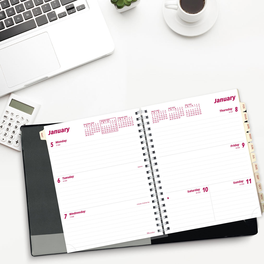 Brownline Refill 2026 (CB852R-26) for Essential Weekly Planner CB852