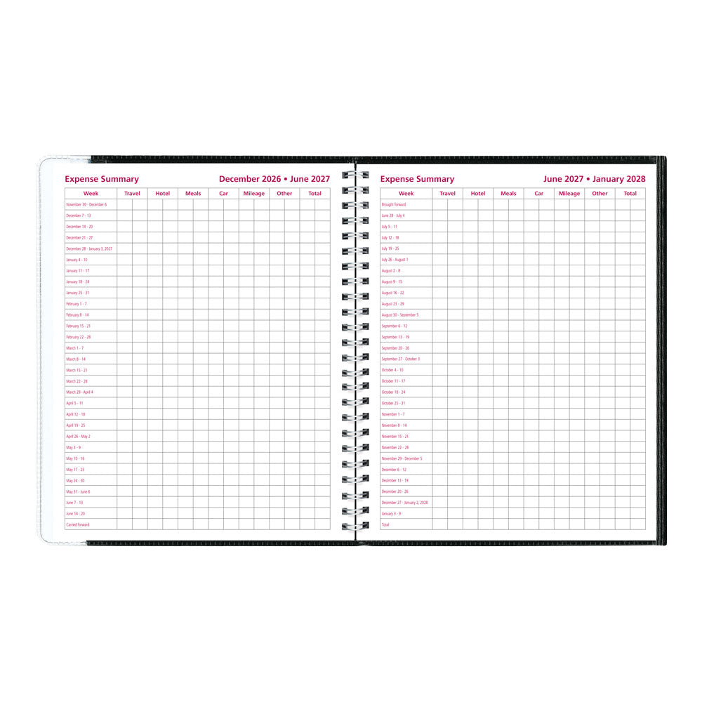 Pre-Vu Weekly Appointment Book, 2027 - Black CB920.BLK-27