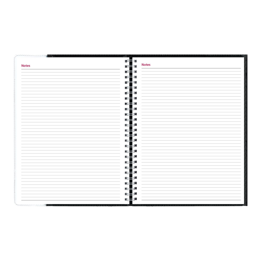 Brownline Pre-Vu™ Weekly Planner 2026, Tri-Fold Cover, Black CB925.BLK-26