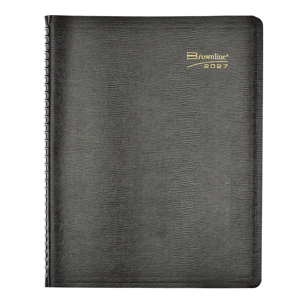 Essential Appointment Book, 2027 Black CB950.BLK-27 Brownline#color_black