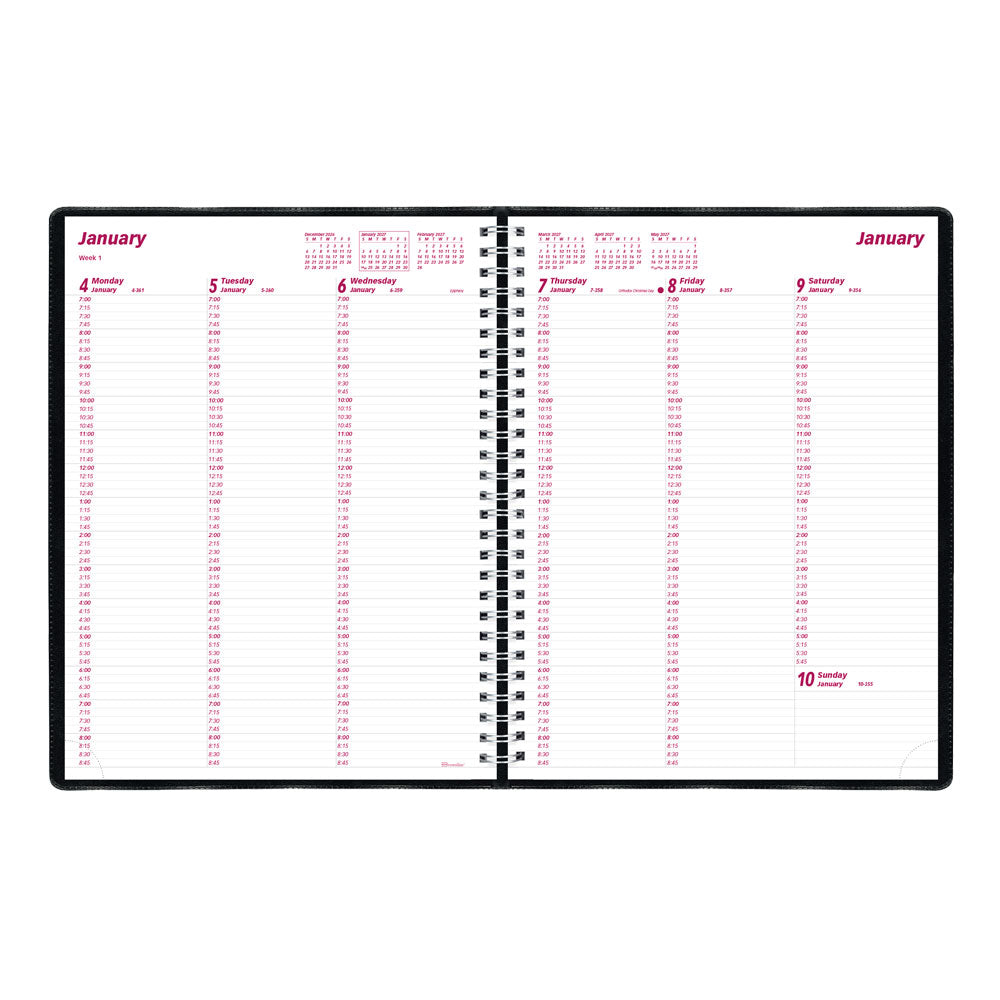 Essential Appointment Book, 2027 Black CB950.BLK-27 Brownline#color_black