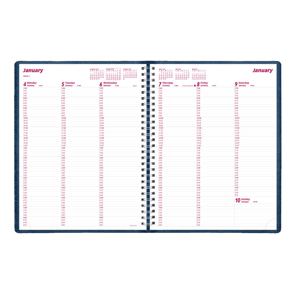 Essential Appointment Book, 2027 Blue CB950.BLU-27 Brownline#color_blue