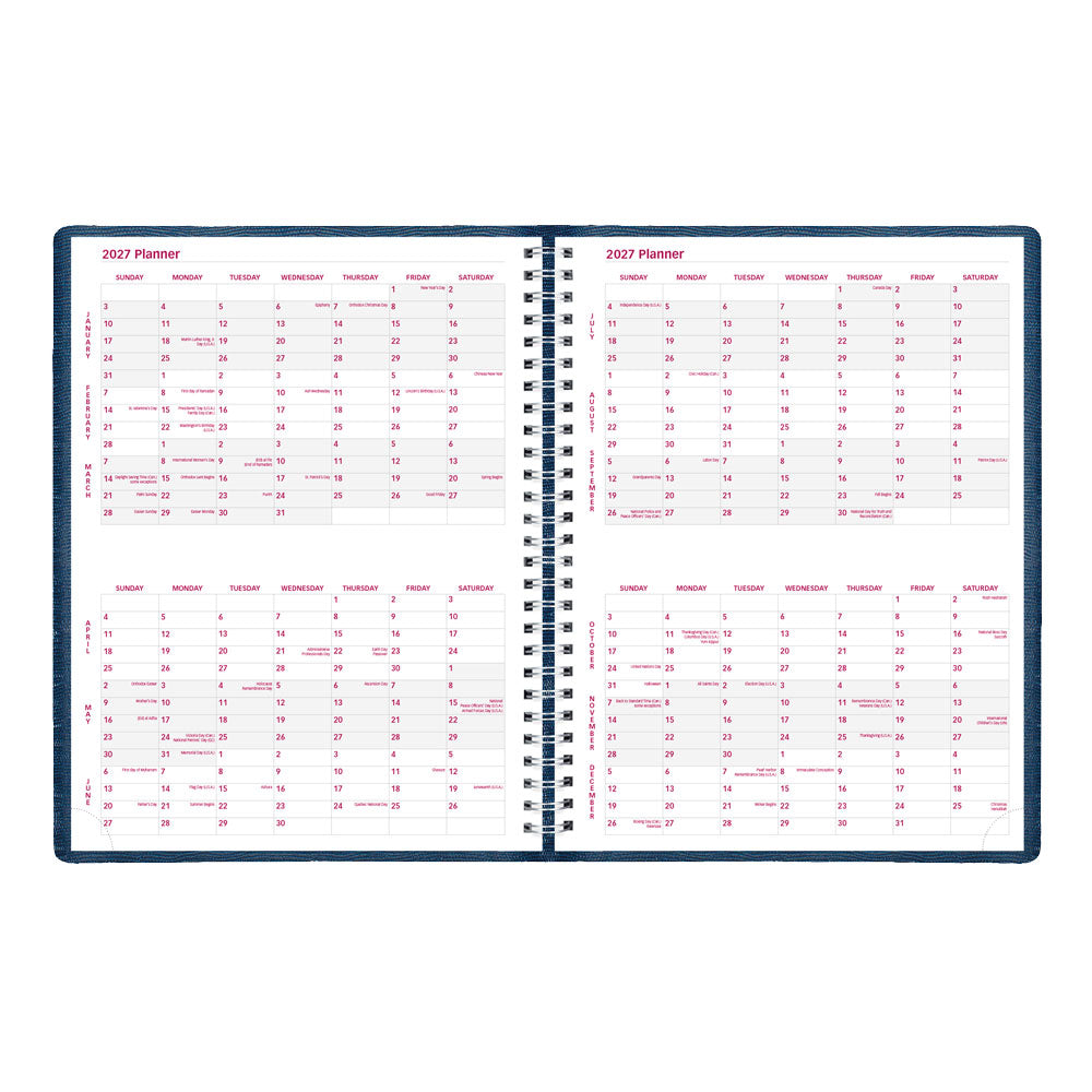 Essential Appointment Book, 2027 Blue CB950.BLU-27 Brownline#color_blue