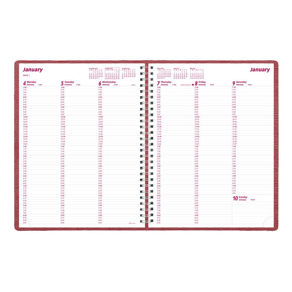 Essential Appointment Book, 2027 Red CB950.RED-27 Brownline#color_red