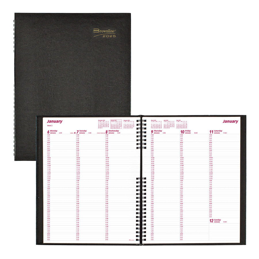 Brownline Desk Calendar 2025 
