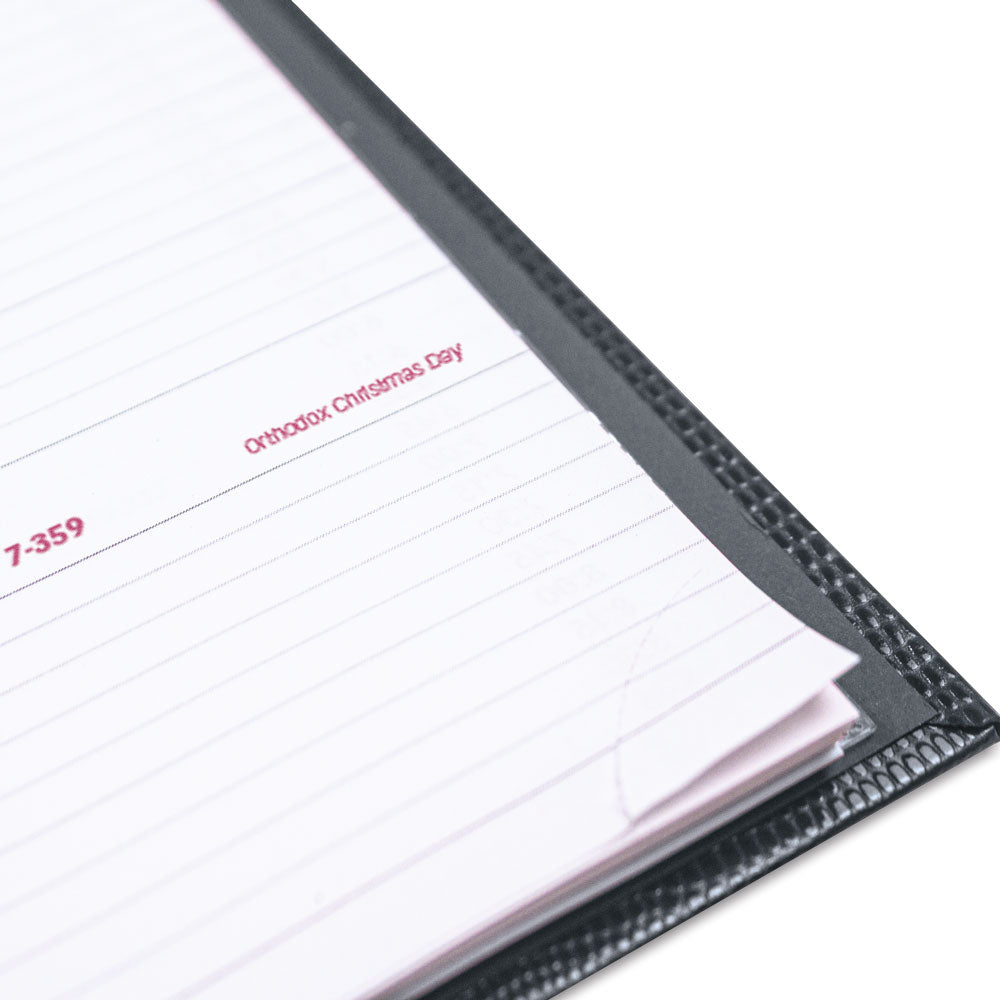 CoilPro™ Weekly Appointment Book, 2027 Black CB950C.BLK-27 Brownline#color_black