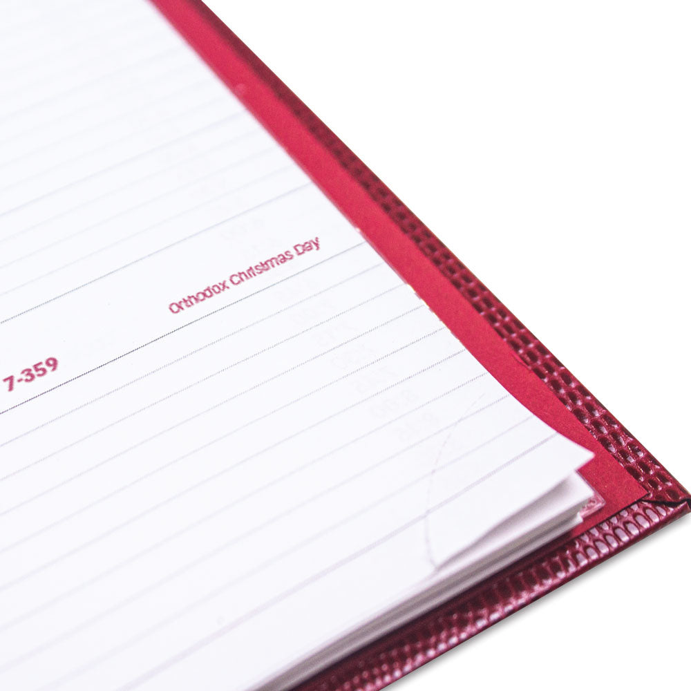 CoilPro™ Weekly Appointment Book, 2027 Bright Red CB950C.RED-27 Brownline#color_bright-red