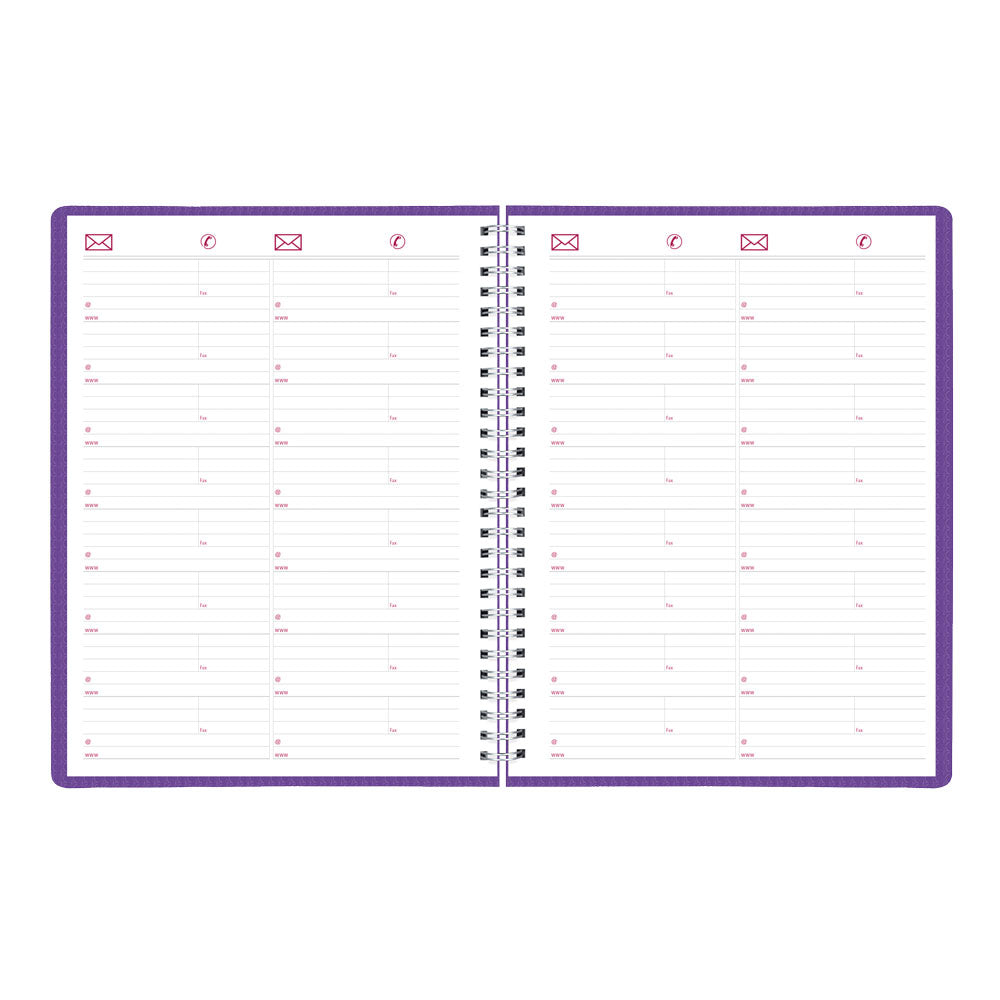 DuraFlex Weekly Appointment Book, 2027 Purple CB950V.PUR-27 Brownline#color_purple