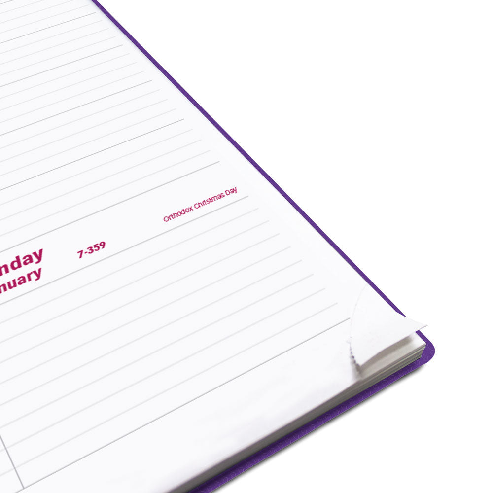 DuraFlex Weekly Appointment Book, 2027 Purple CB950V.PUR-27 Brownline#color_purple
