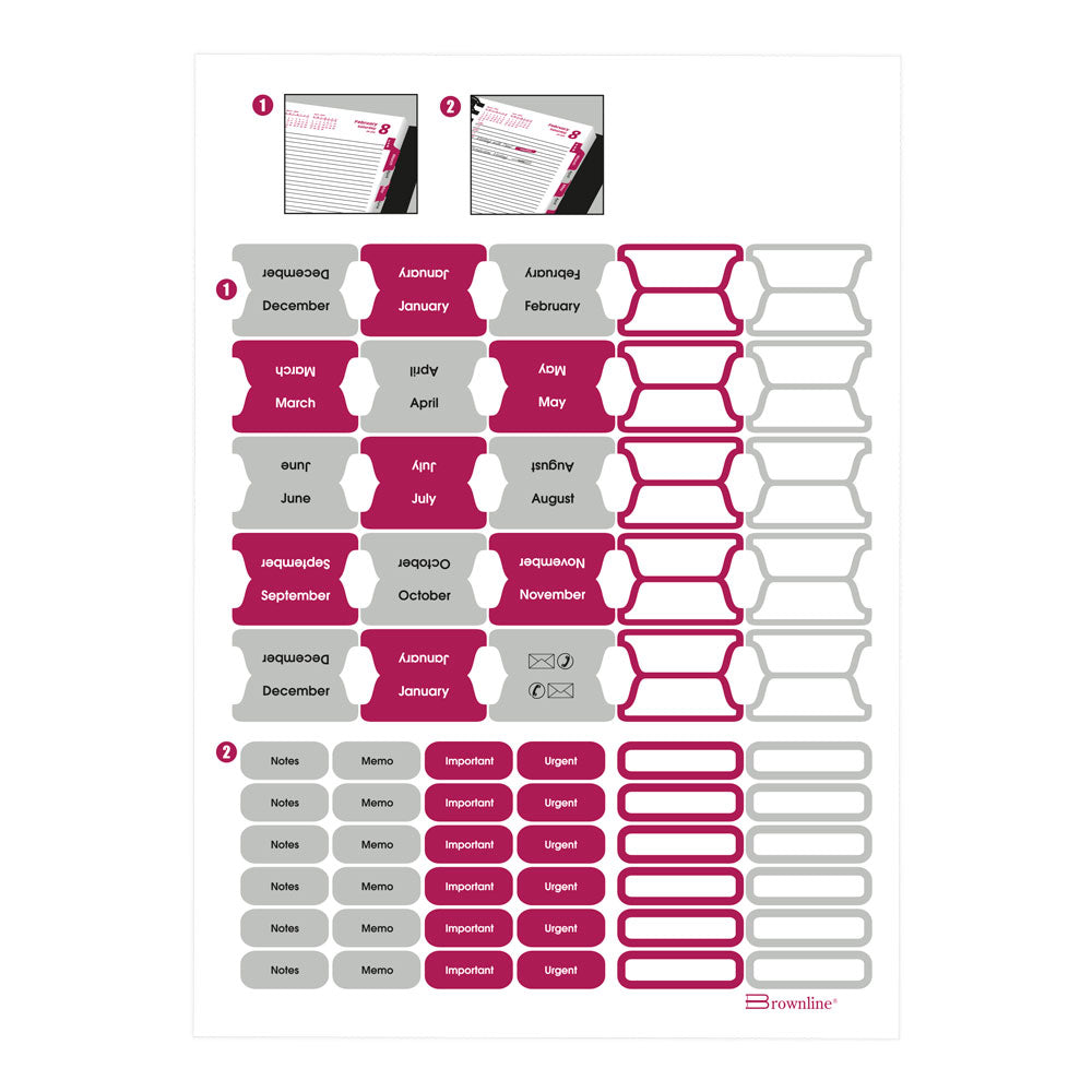 CoilPro™ Daily Four-Column Appointment Book, 2027, Black CB960C.BLK-27 Brownline