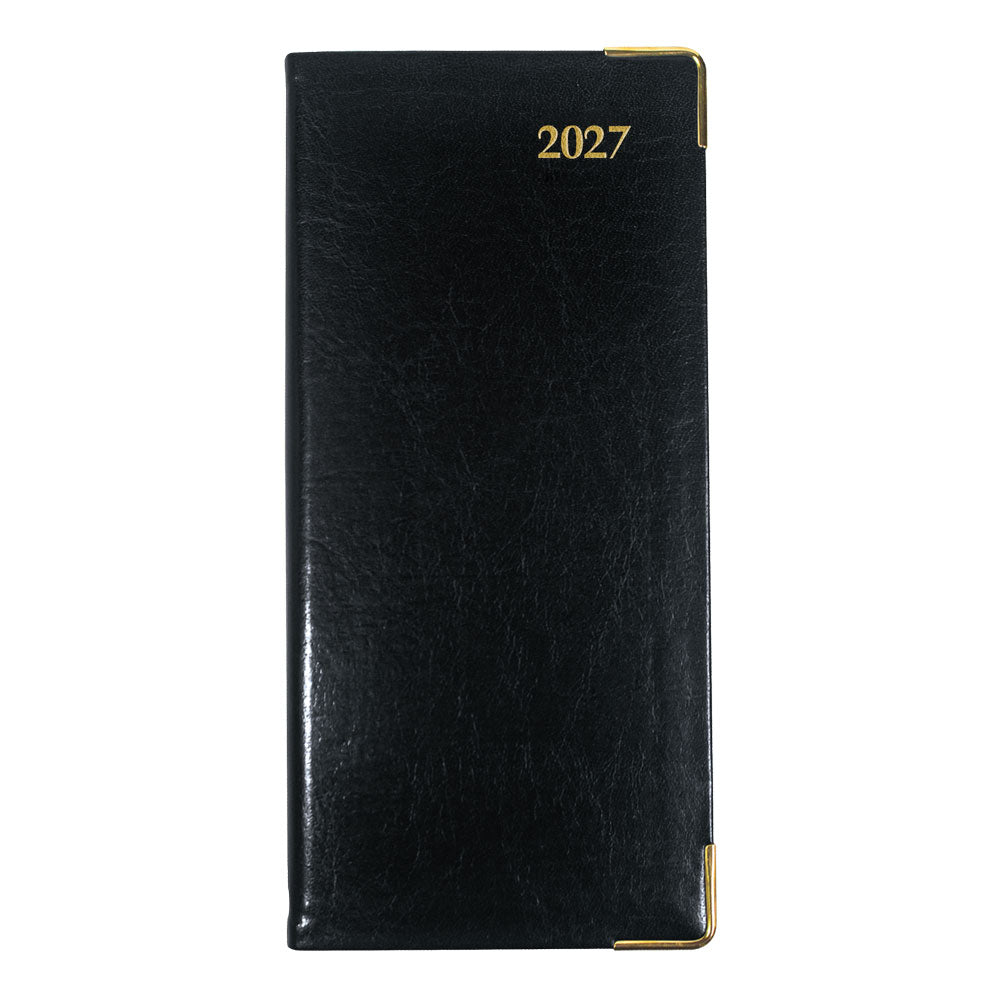 Executive Weekly Appointment Book, 2027, Trilingual, Black CBE306-27 Brownline