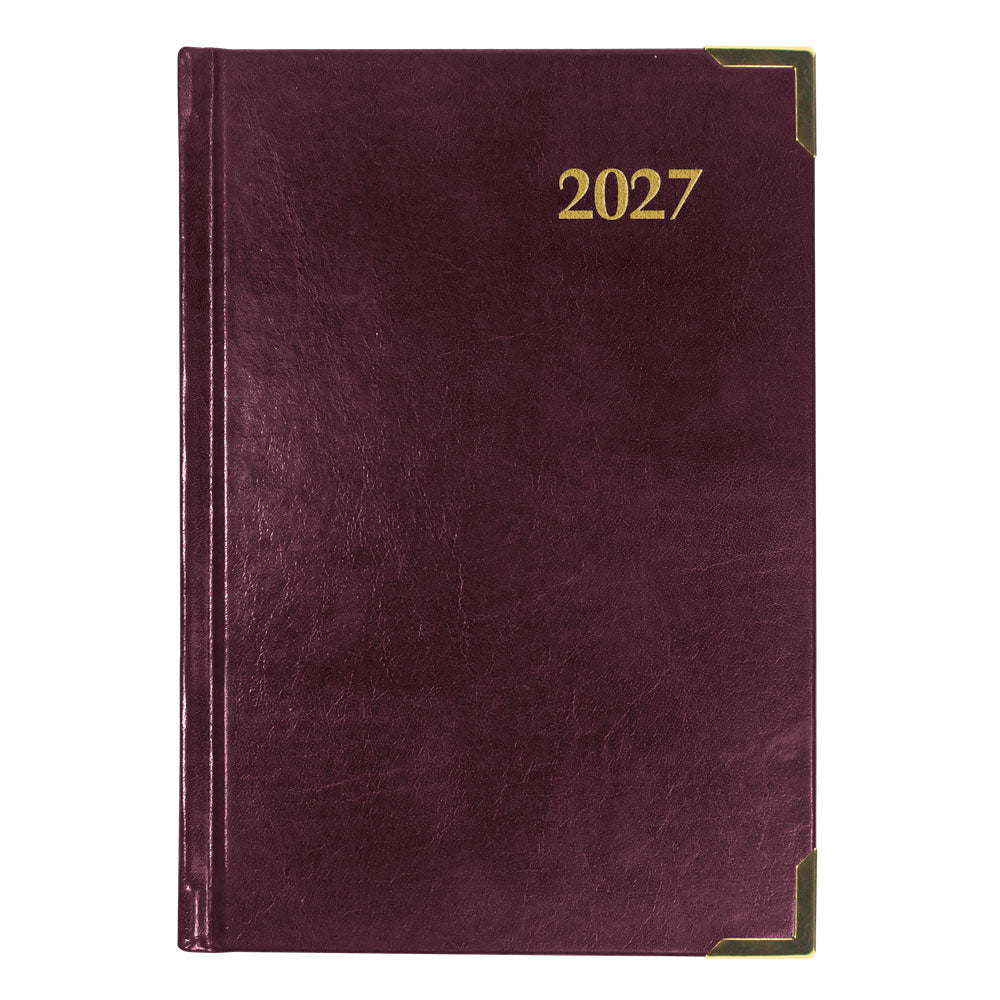 Executive Daily Appointment Book, 2027, Trilingual, Assorted CBE504.ASX-27 Brownline