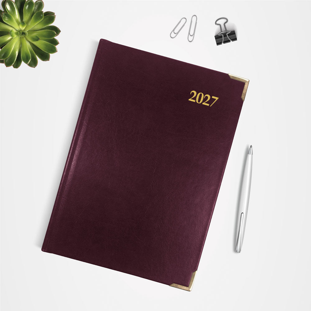 Executive Weekly Appointment Book, 2027, Trilingual, Assorted CBE507.ASX-27 Brownline