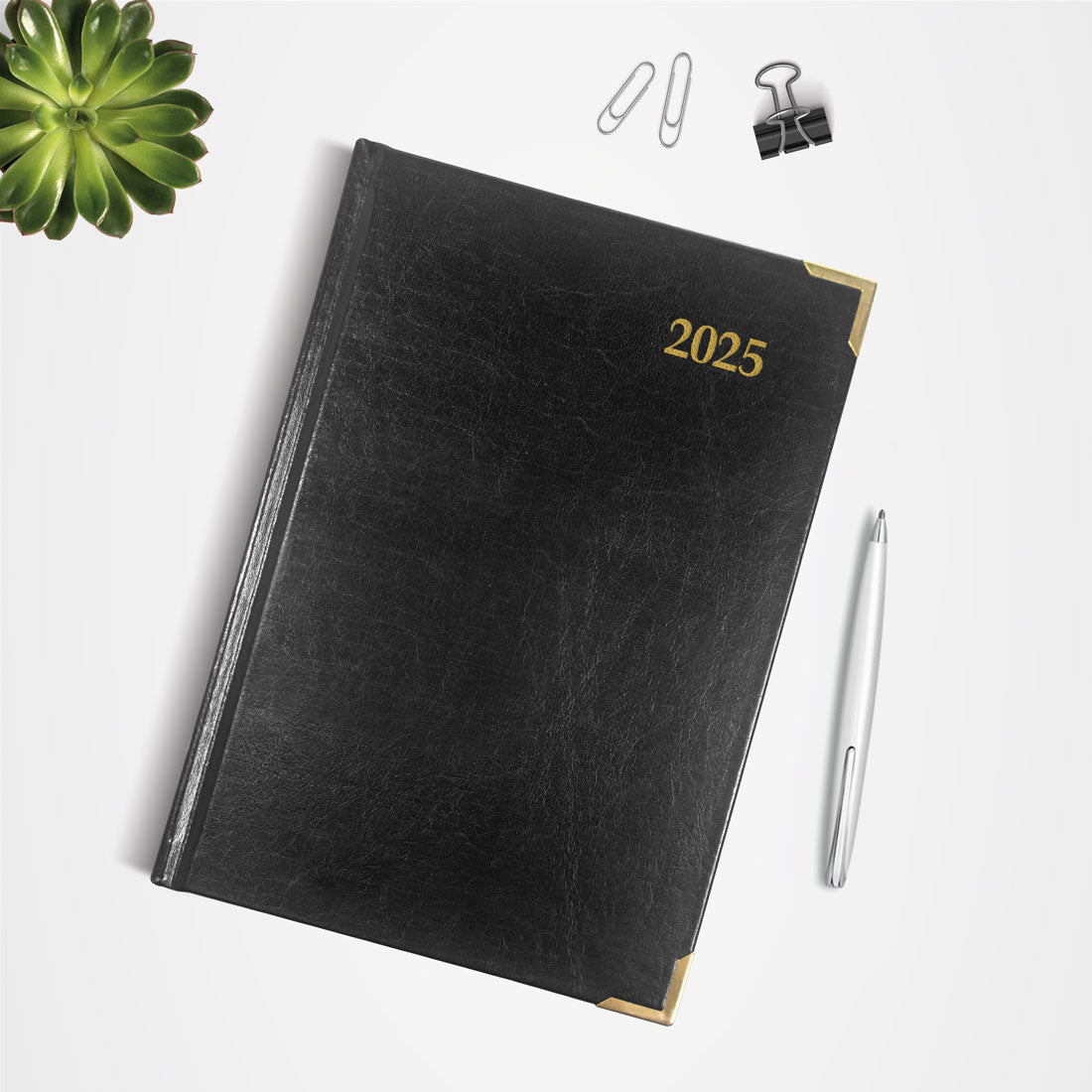 Executive Weekly Planner 2025, Black, CBE507