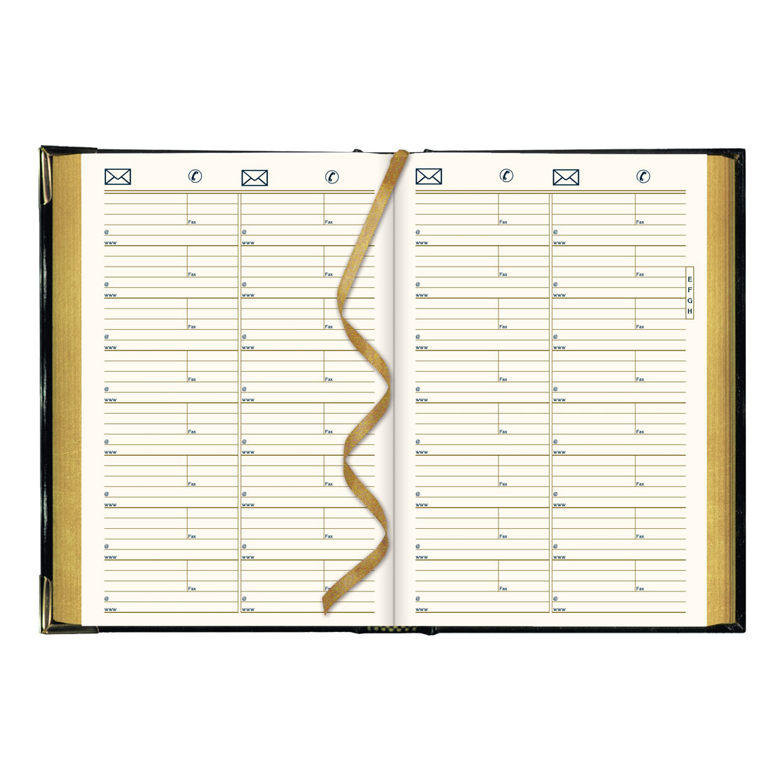 Brownline Executive Weekly Planner, Black, 2026 CBE507-26