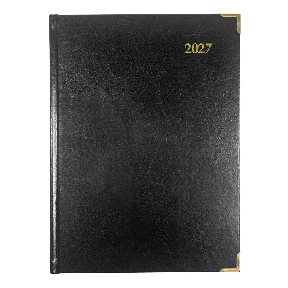Executive Weekly Appointment Book, 2027, Trilingual, Black CBE512-27 Brownline