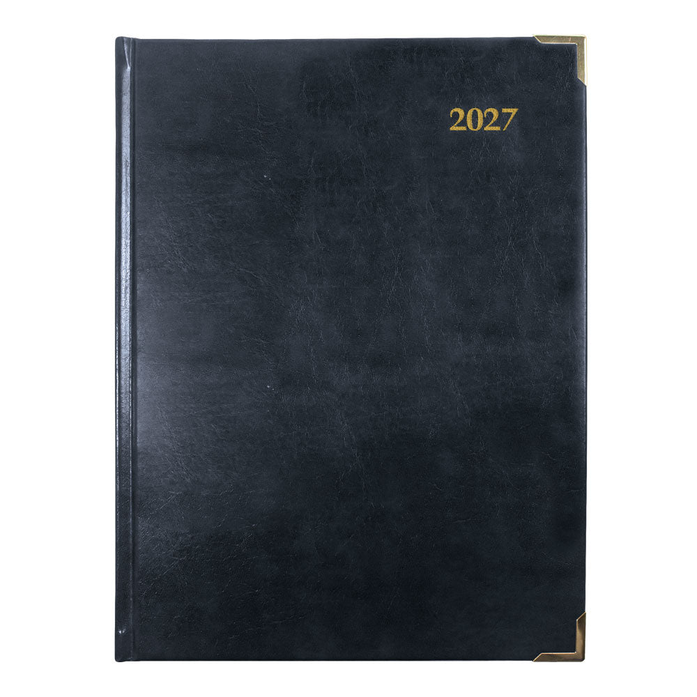 Executive Daily Appointment Book, 2027, Trilingual, Assorted CBE514.ASX-27 Brownline