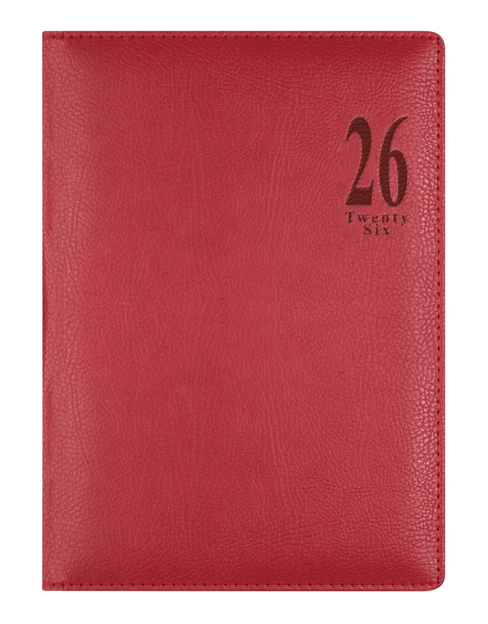 Letts of London Milano A5 Vertical Week to View Planner with Appointments 2026 - 26-CT03XURD #color_red