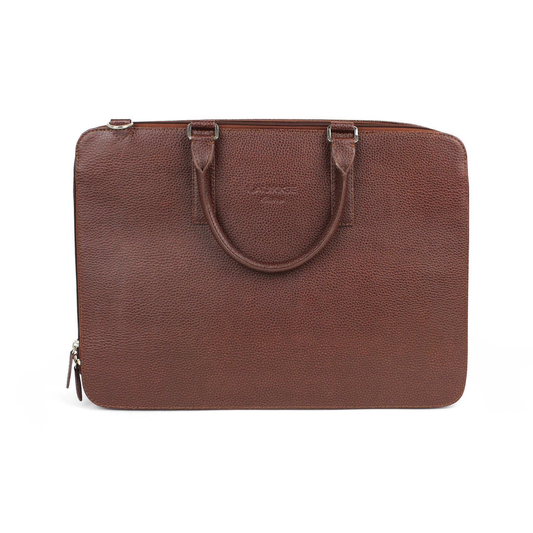 Deluxe Laptop Briefcase - Brown#color_laurige-brown