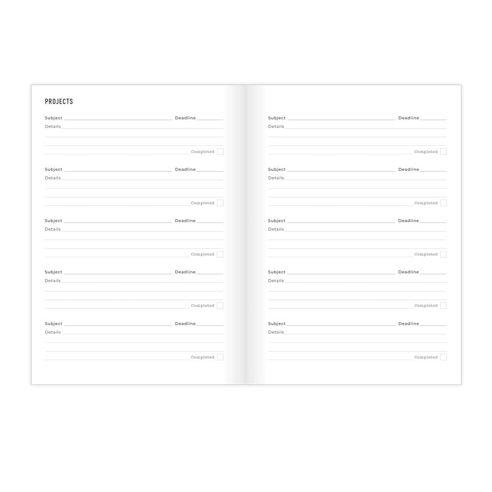 Letts A5 Planners Timeless Layout #color_turquoise